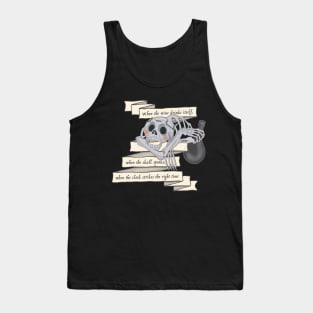 The Last Unicorn Skull Riddle Tank Top